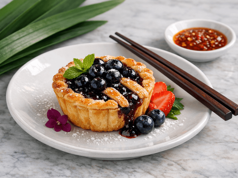 Mini Blueberry Pie