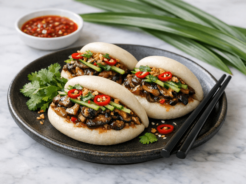 Mushroom Bao