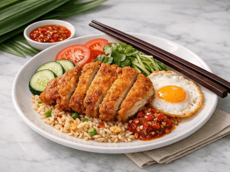 Pan Fried Chicken Cutlet