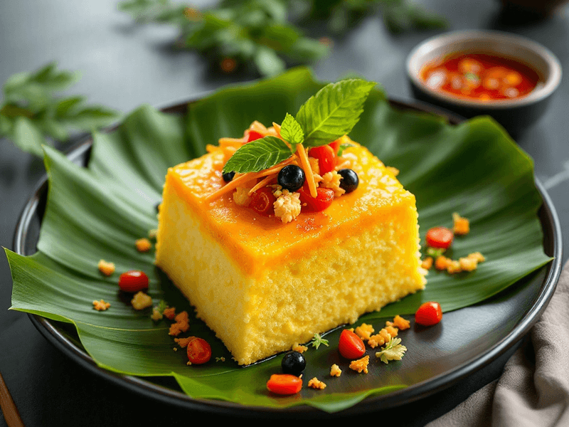 Pandan Chiffon Cake