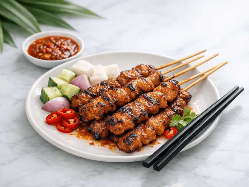 Pork Satay Skewer