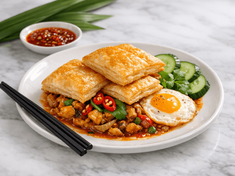 Puff Pastry Biscuit