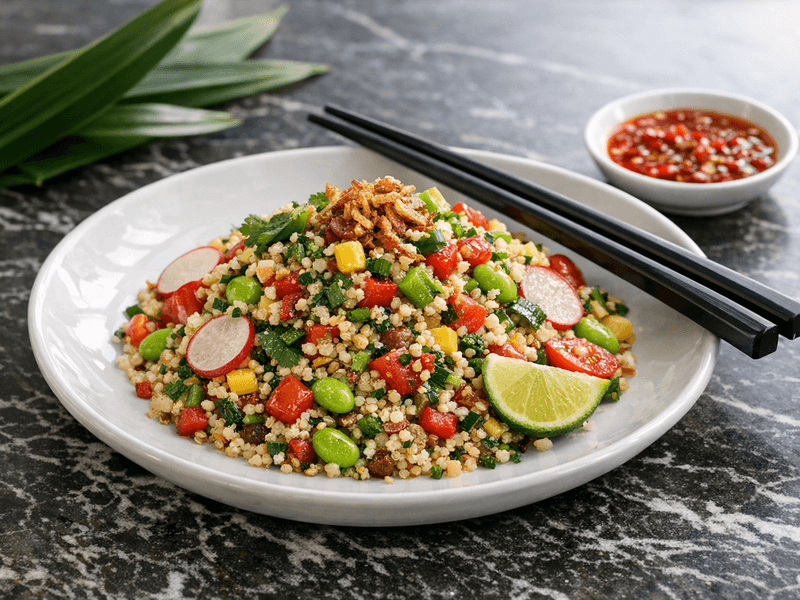 Quinoa and Millet Salad