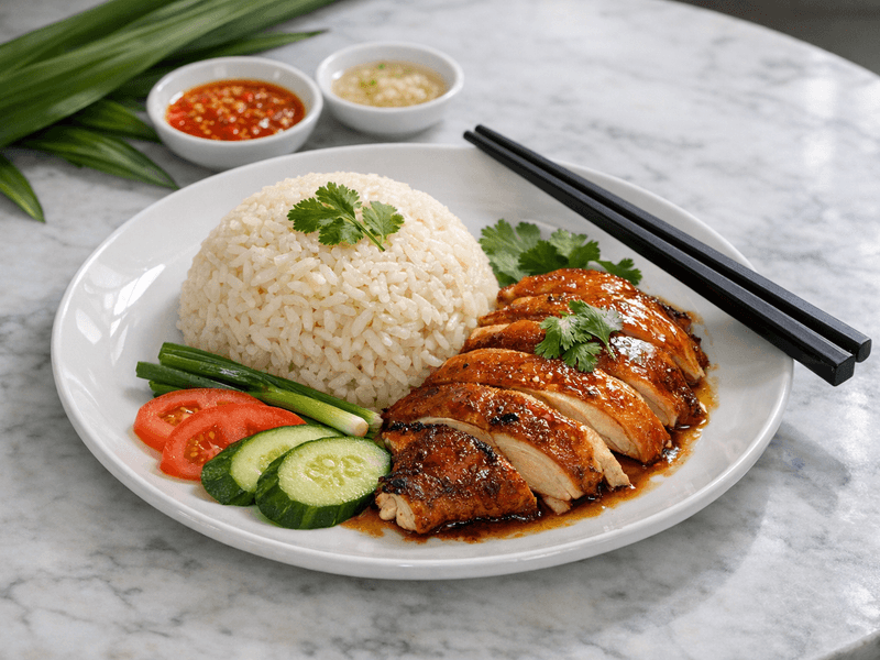 Roasted Chicken Rice