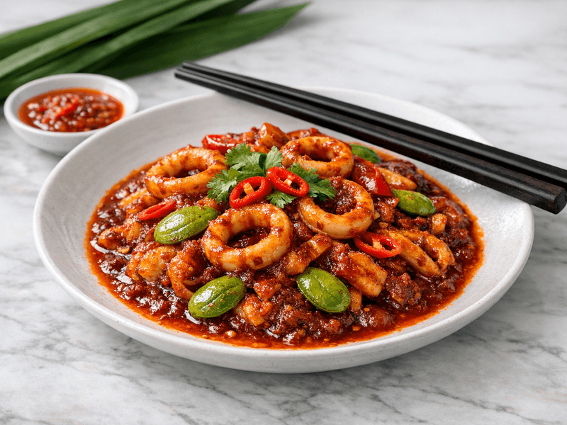 Sambal Sotong Petai