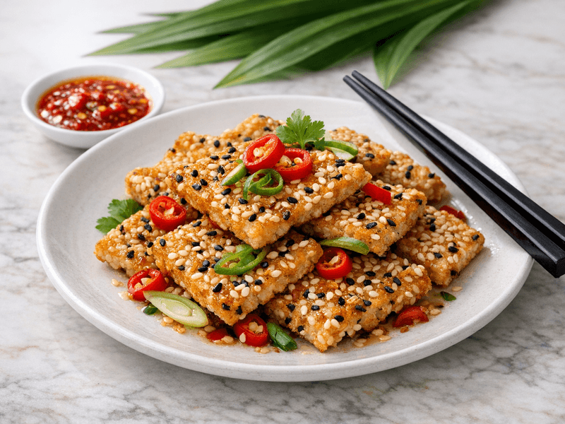 Sesame Crackers