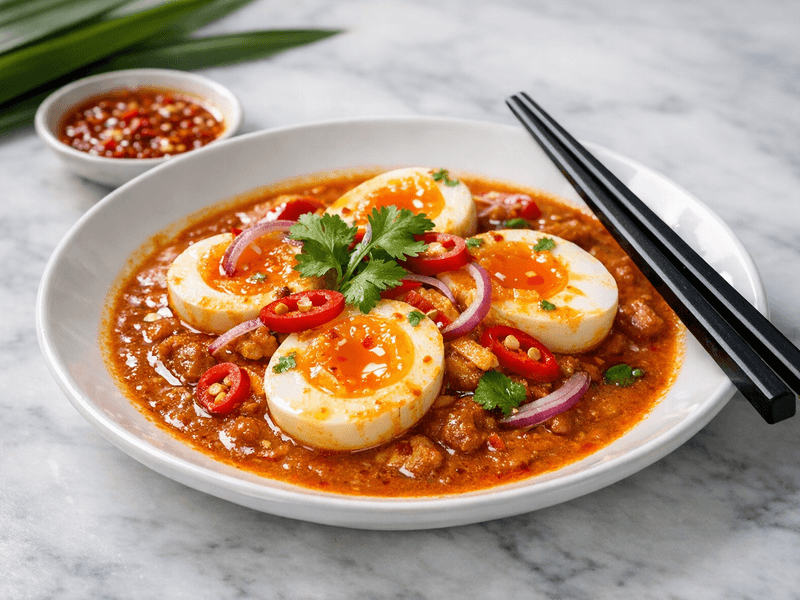 Soft Boiled Egg Curry