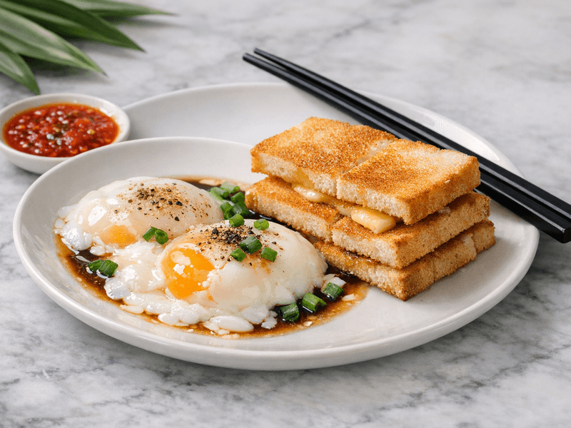 Soft Boiled Egg with Toast