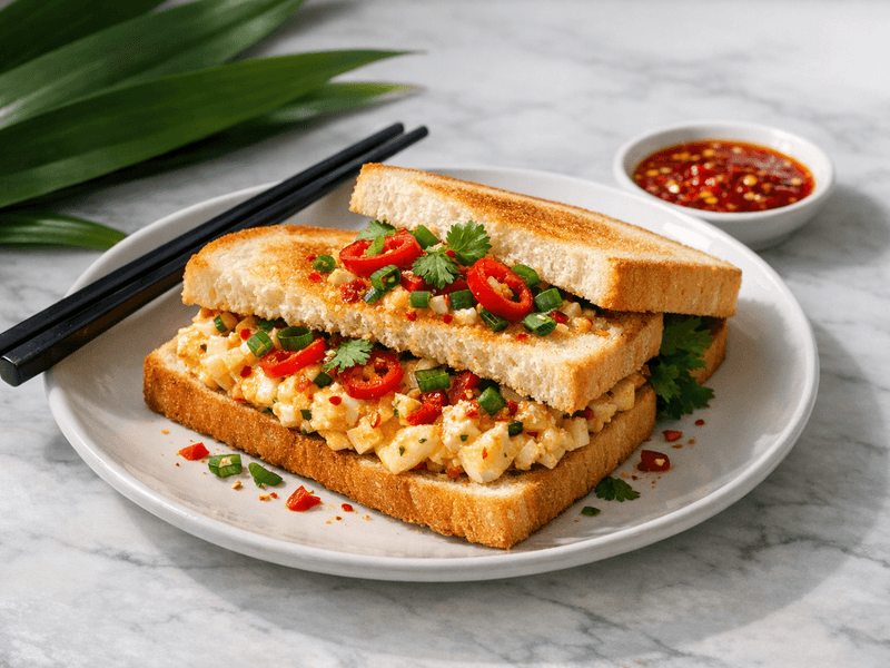Spicy Egg Mayo Sandwich
