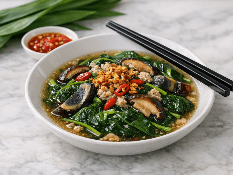 Spinach Mushroom Soup