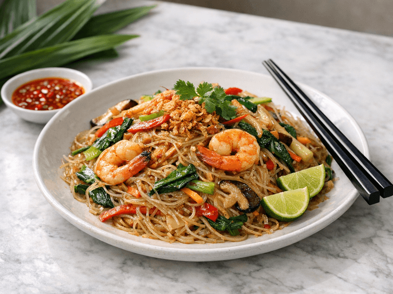Tang Hoon Stir Fry with Vegetables