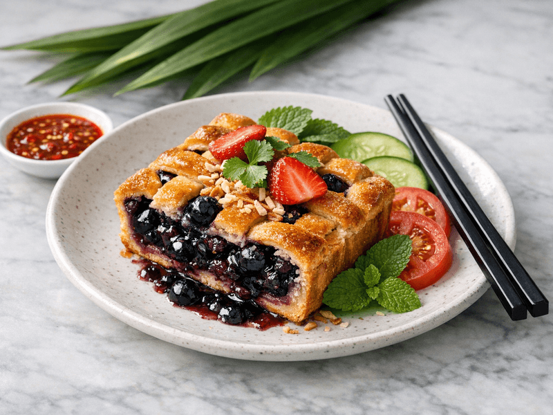 Vegan Blueberry Pie
