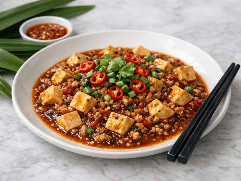 Vegan Mapo Tofu