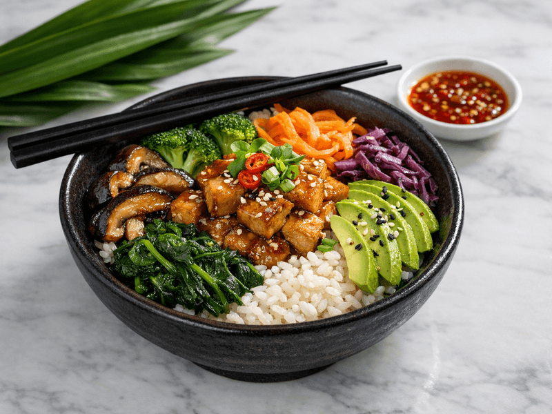 Vegetable Donburi