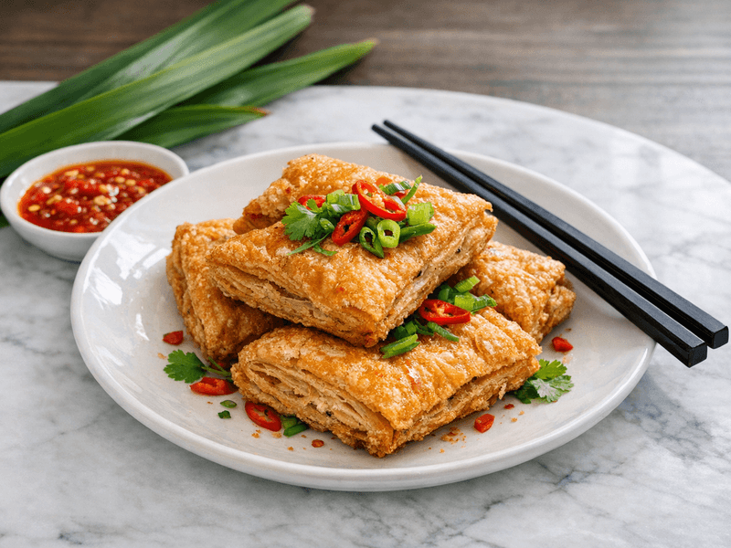 Whole Wheat Puff Pastry Biscuit