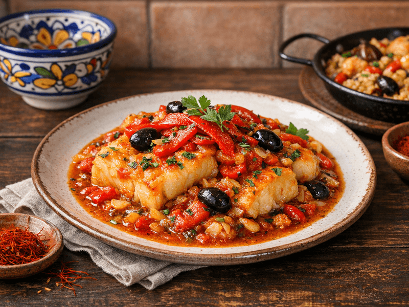 Bacalao Al Ajoarriero Aragonés
