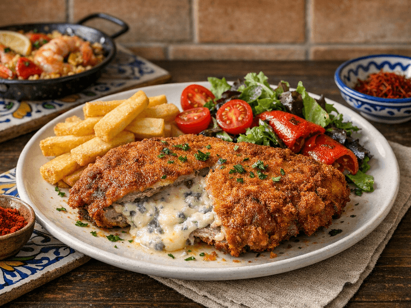 Cachopo Relleno De Cabrales