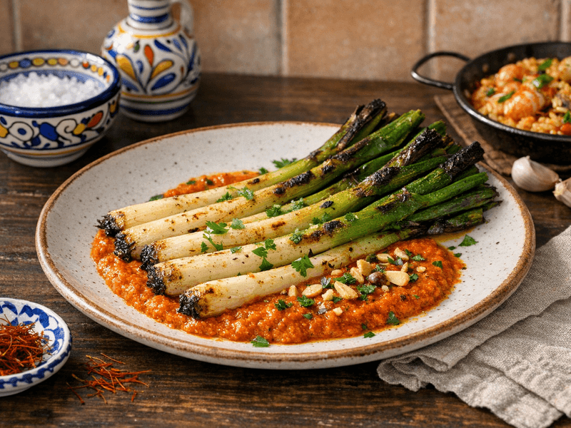 Calçots Con Romesco Solo