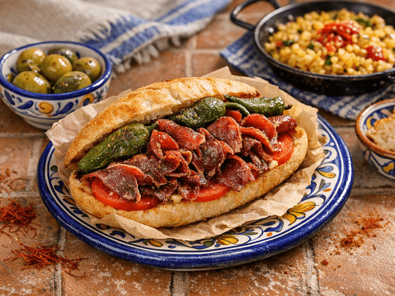Cecina De León