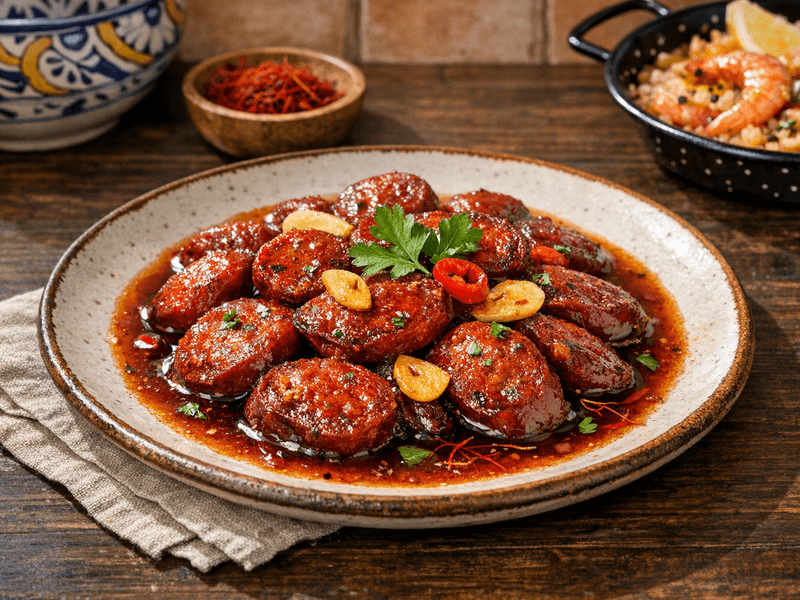 Chorizo al Vino