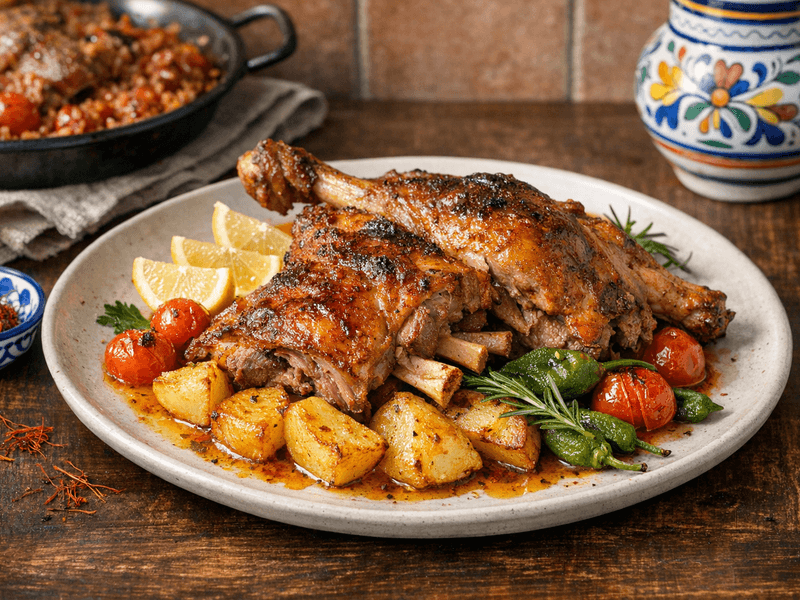 Cordero Asado al Horno