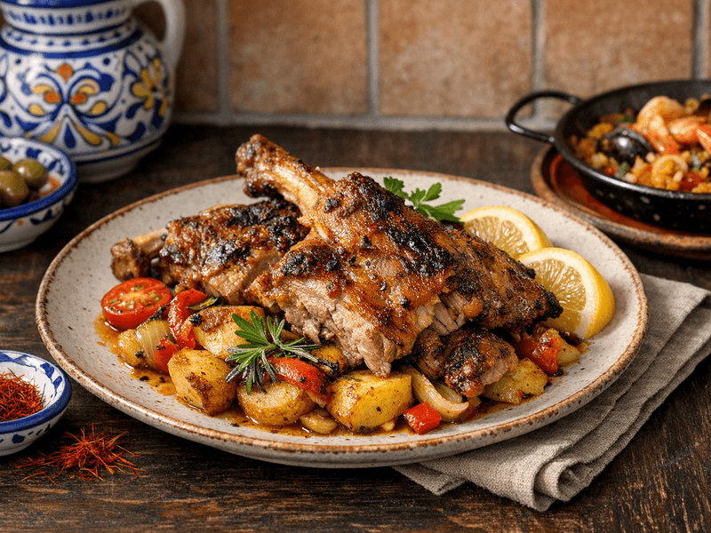 Cordero Asado En Tinaja