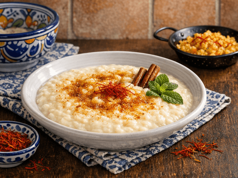 Crema De Arroz Con Leche Asturiana