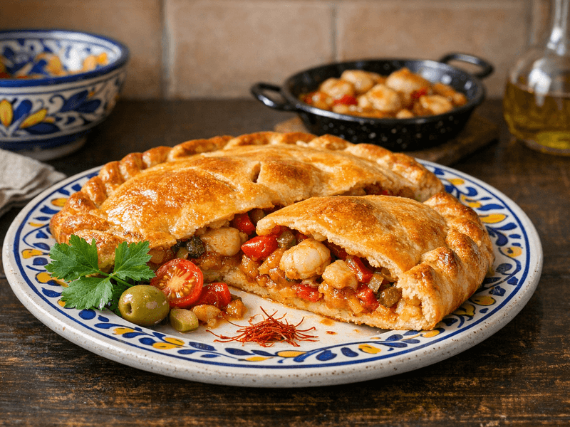 Empanada Gallega De Zamburiñas