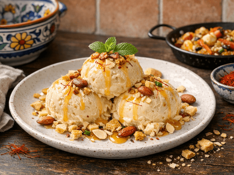 Helado de Turrón
