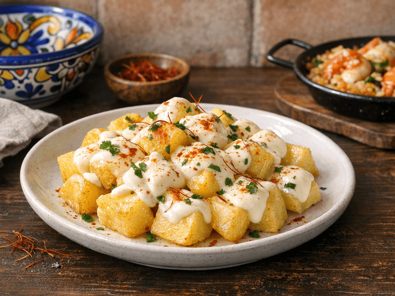 Patatas con Alioli
