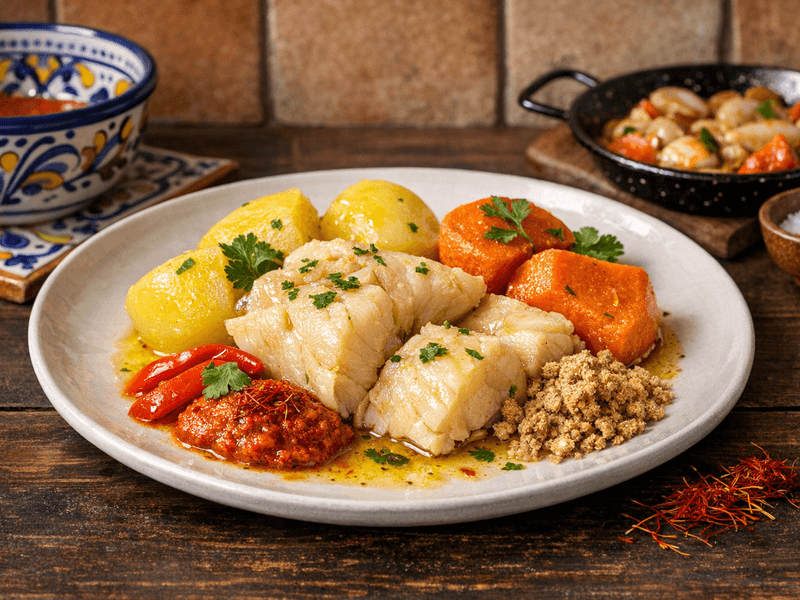 Sancocho Canario Salt Fish