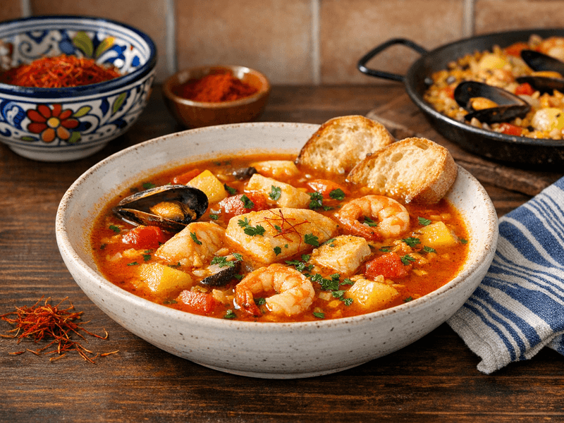 Sopa de Pescado Asturiana