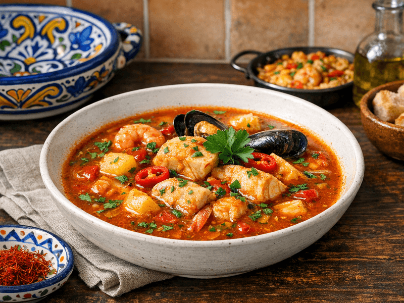 Sopa de Pescado Bermeana