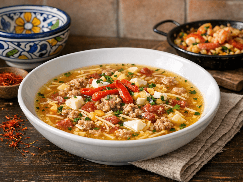 Sopa de Picadillo
