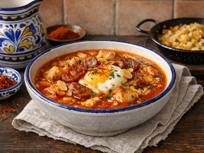 Sopas De Ajo Sorianas