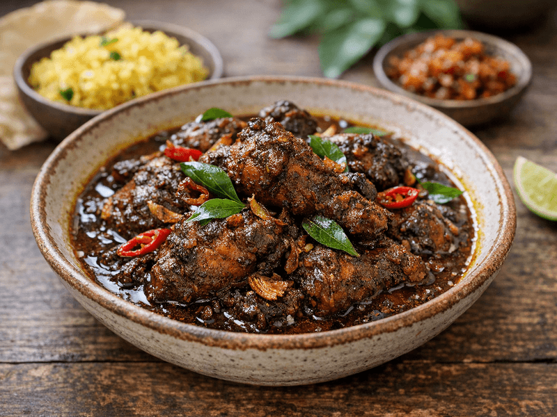 Black Chicken Curry