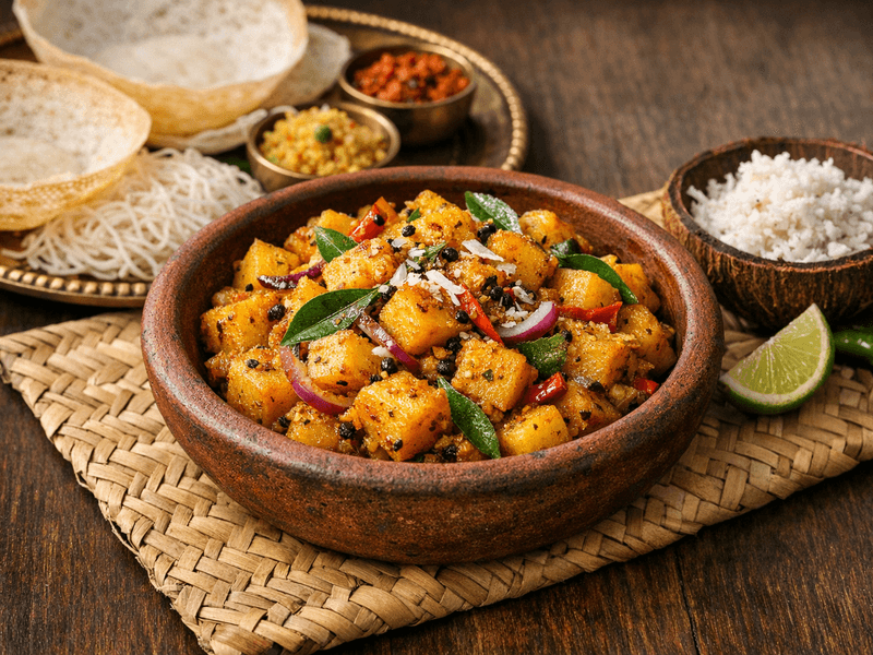 Dry Potato Curry