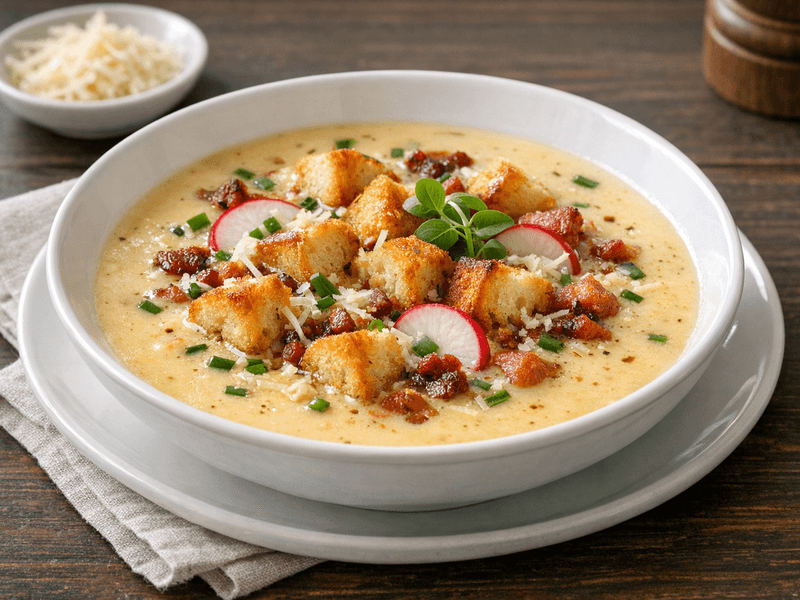 Gruyère-Alpkäse Suppe