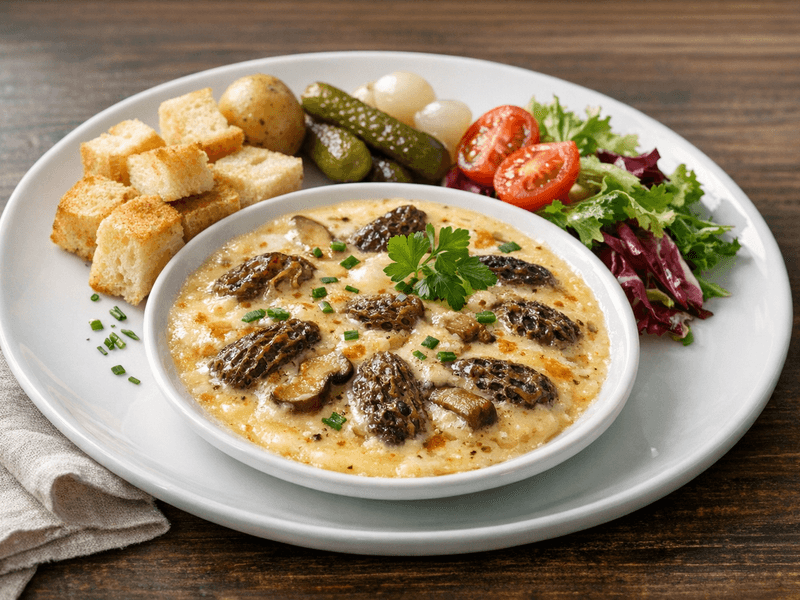 Neuchâtel Fondue aux Morilles