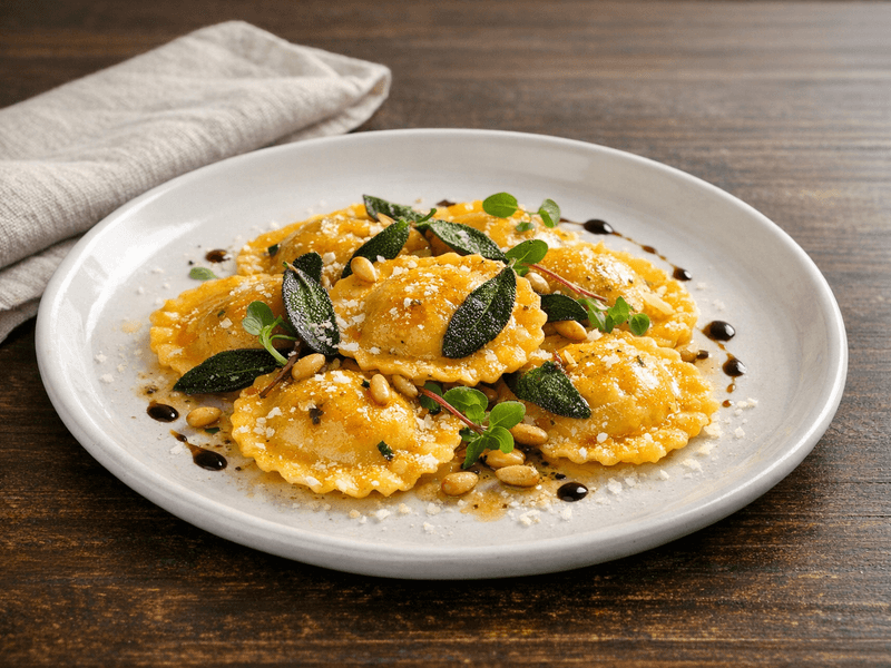 Ravioli di Zucca Ticinesi