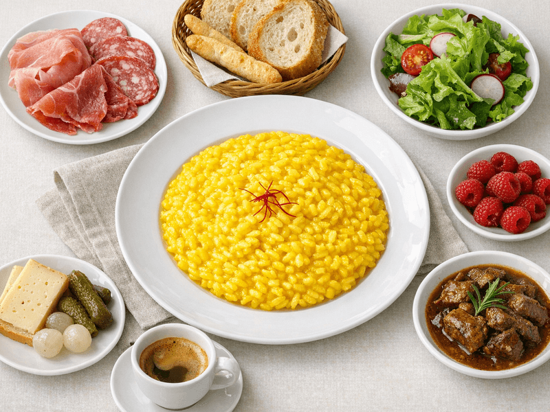 Risotto allo Zafferano Ticinese
