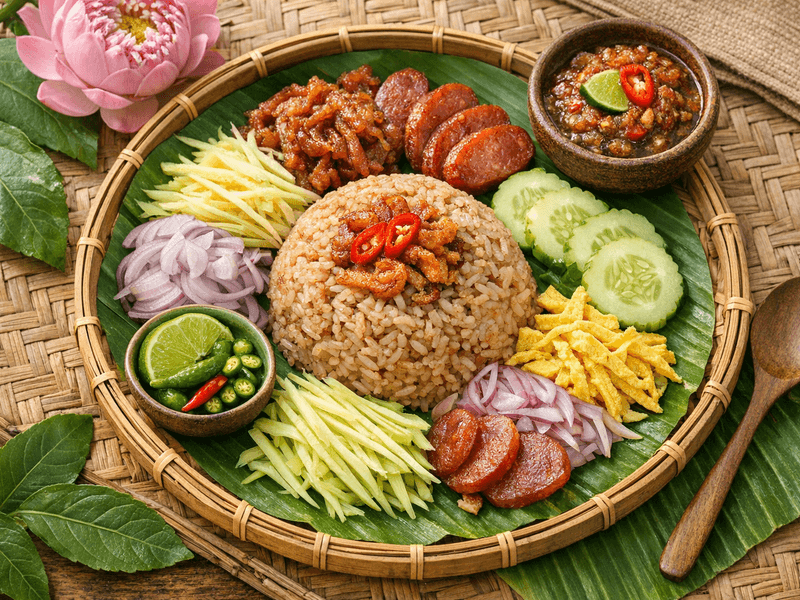 ข้าวคลุกกะปิ