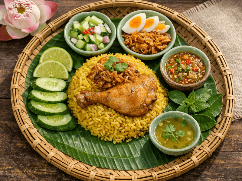 ข าวหมกไก