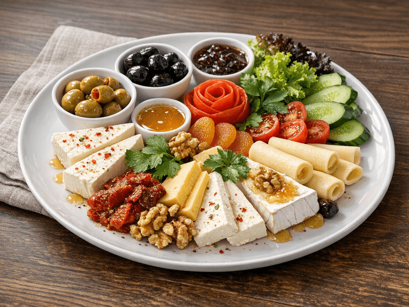 Peynir Zeytin Tabağı