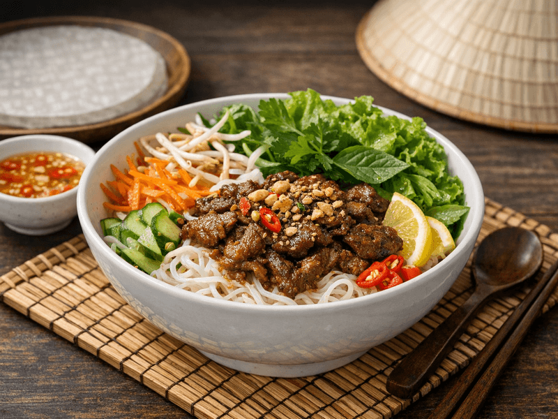 Bún Bò Xào