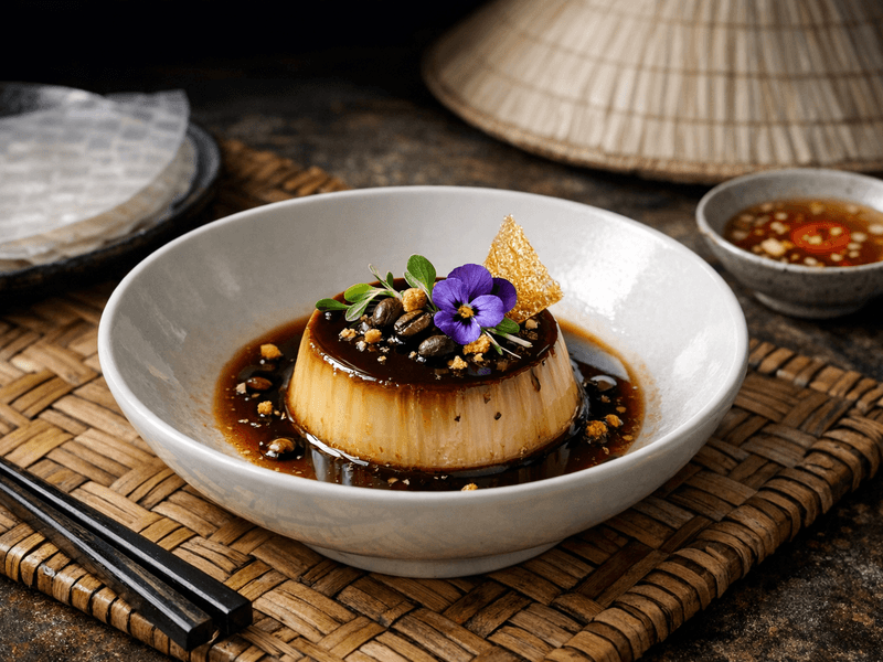 Bánh Flan Cà Phê