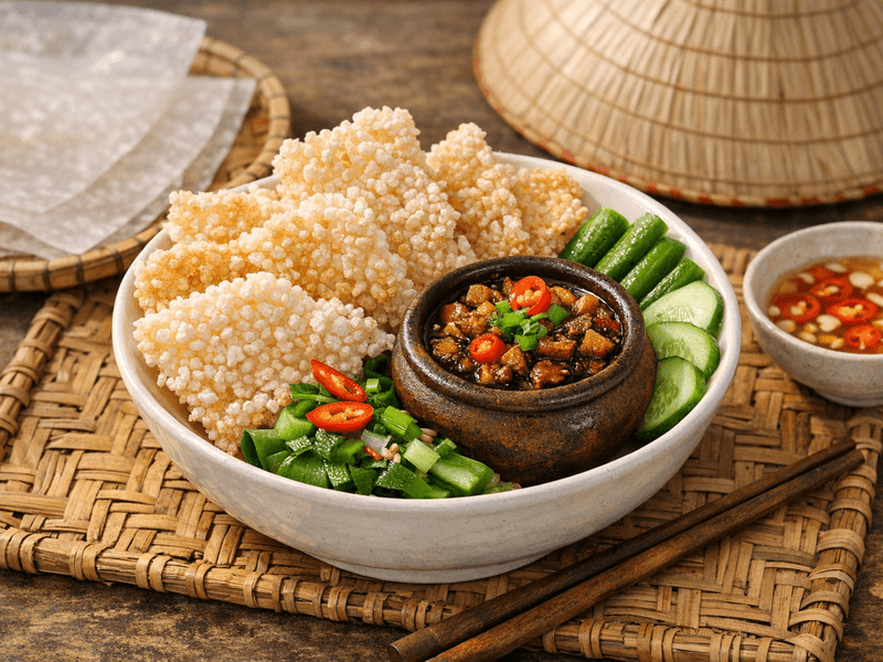 Cơm Cháy Kho Quẹt