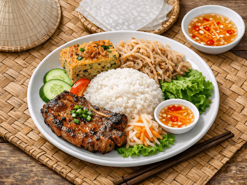 Cơm Tấm Sườn Bì Chả
