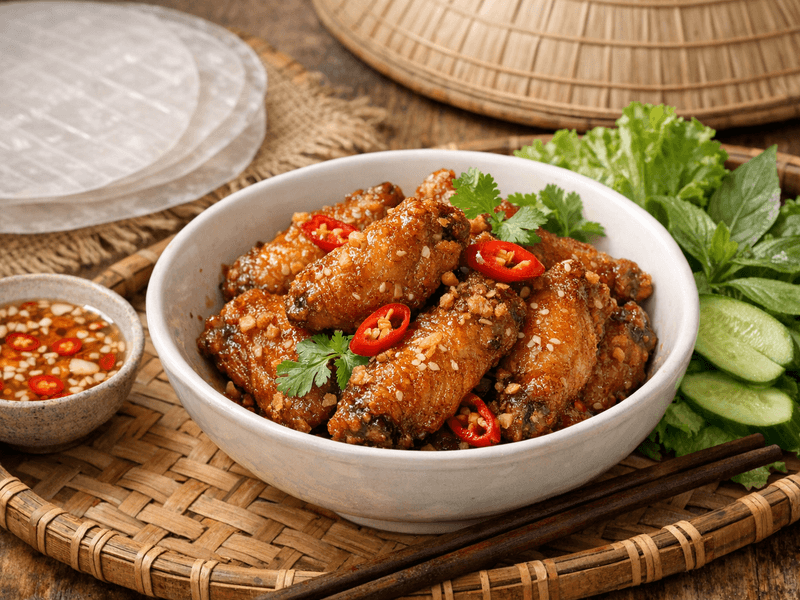Cánh Gà Chiên Nước Mắm