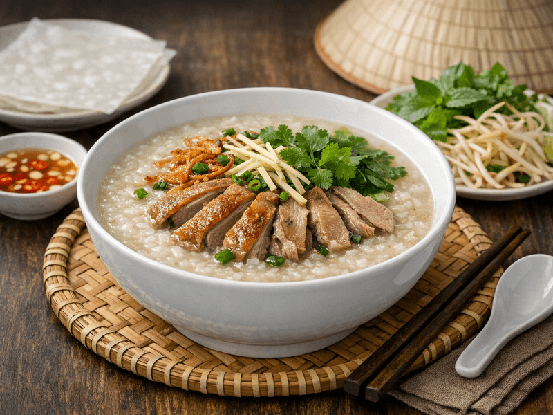 Cháo Vịt